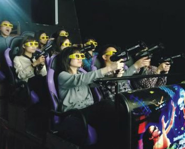 華寧海嘯7D多人對戰互動影院